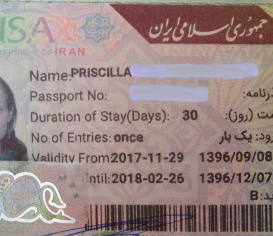 Visa for Iran